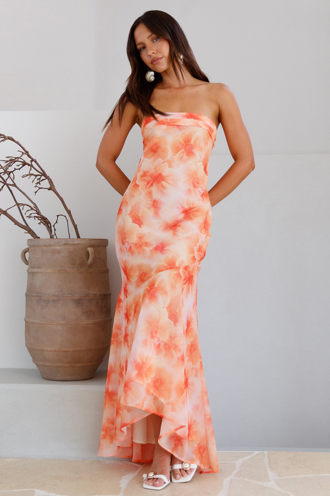 Golden Hour Glow-Roy Dress