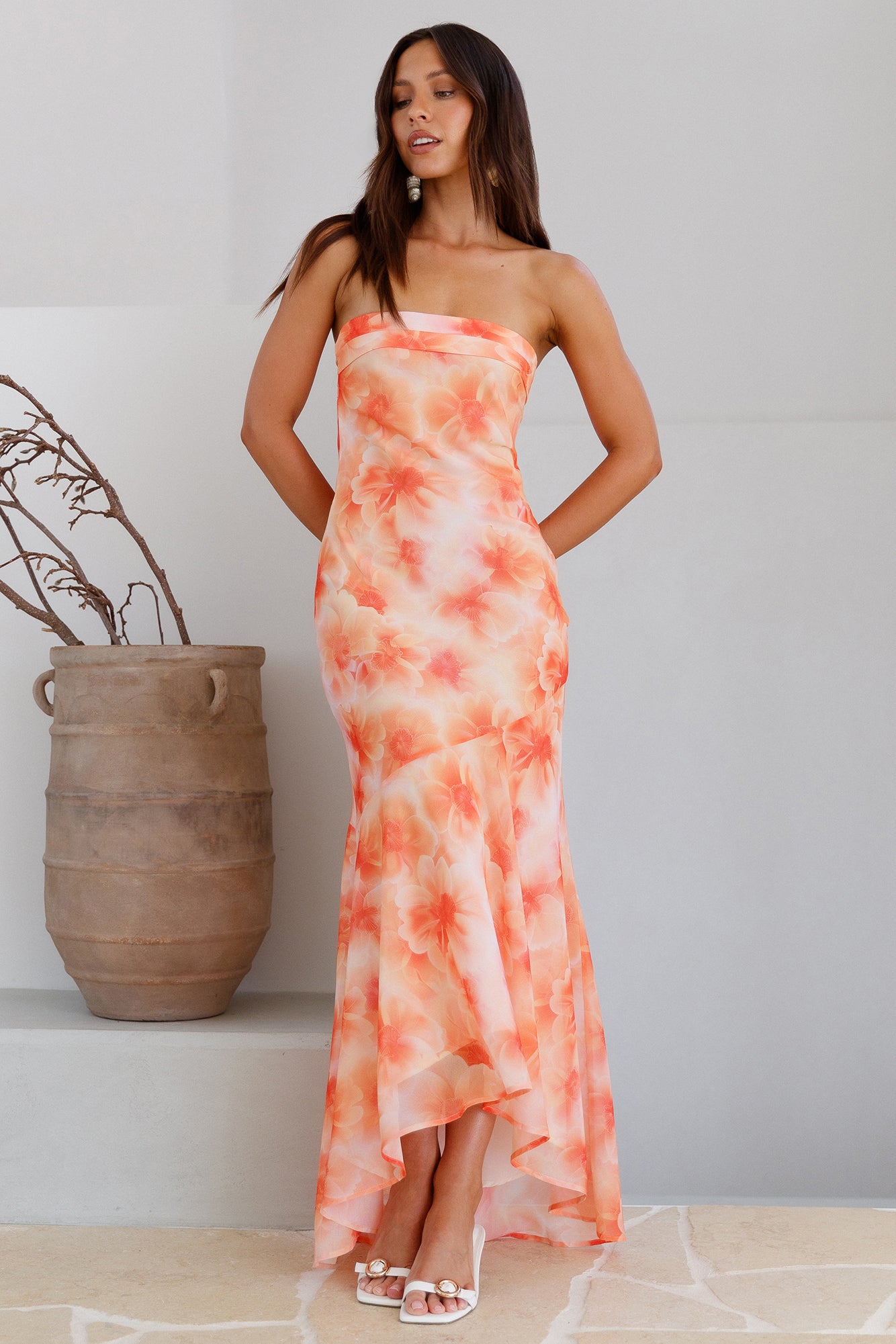 Golden Hour Glow-Roy Dress