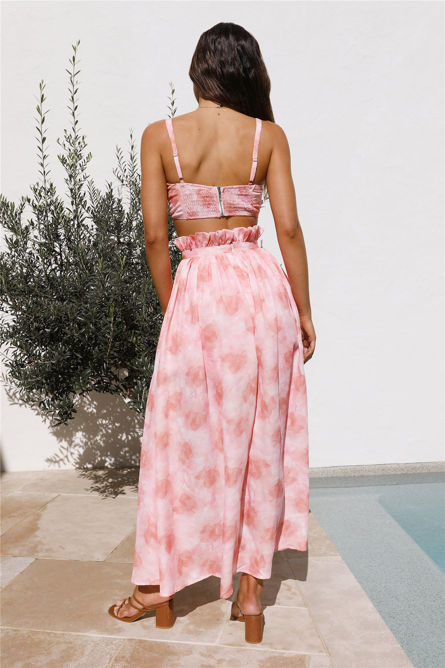 Born of Moonlight Skort Pink-Roy Dress