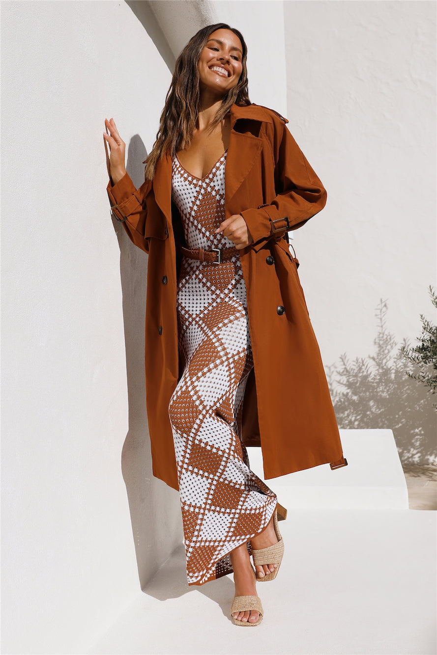 Northern Sun Jacket Chocolate-Roy Dress