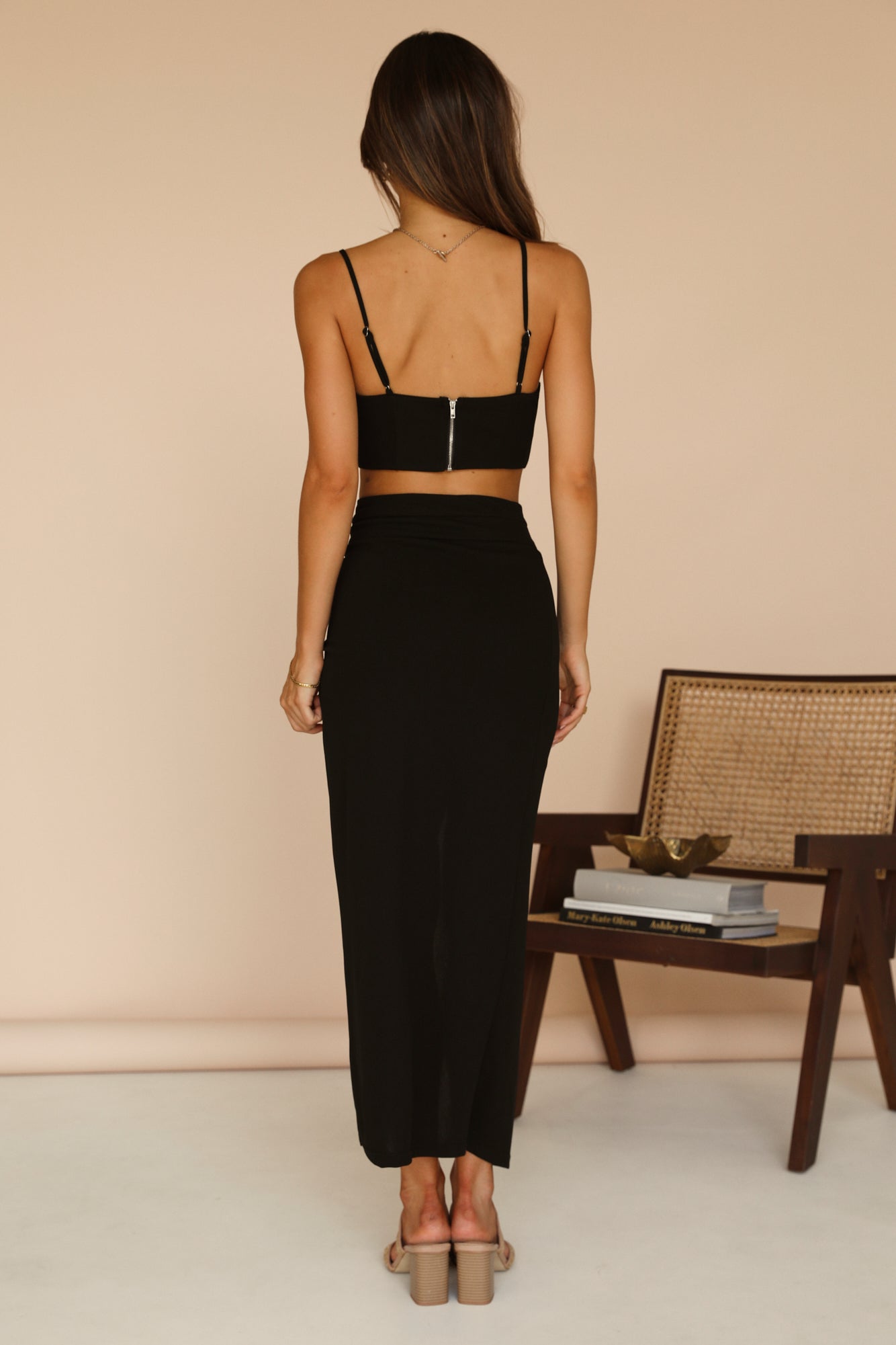 Eye On You Crop Top Black-Roy Dress