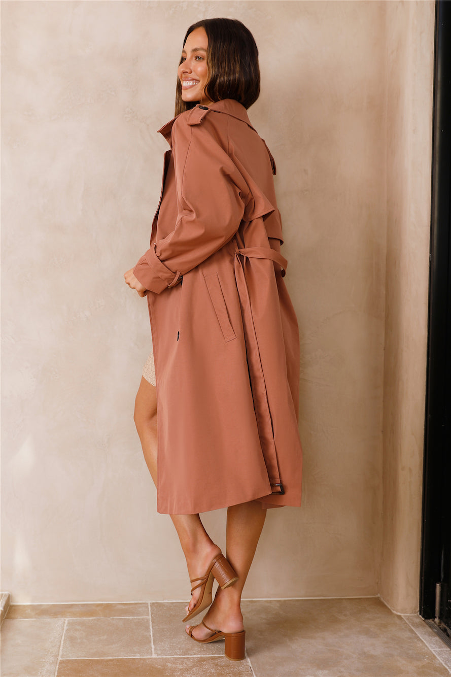 Northern Sun Jacket Rust Brown-Roy Dress