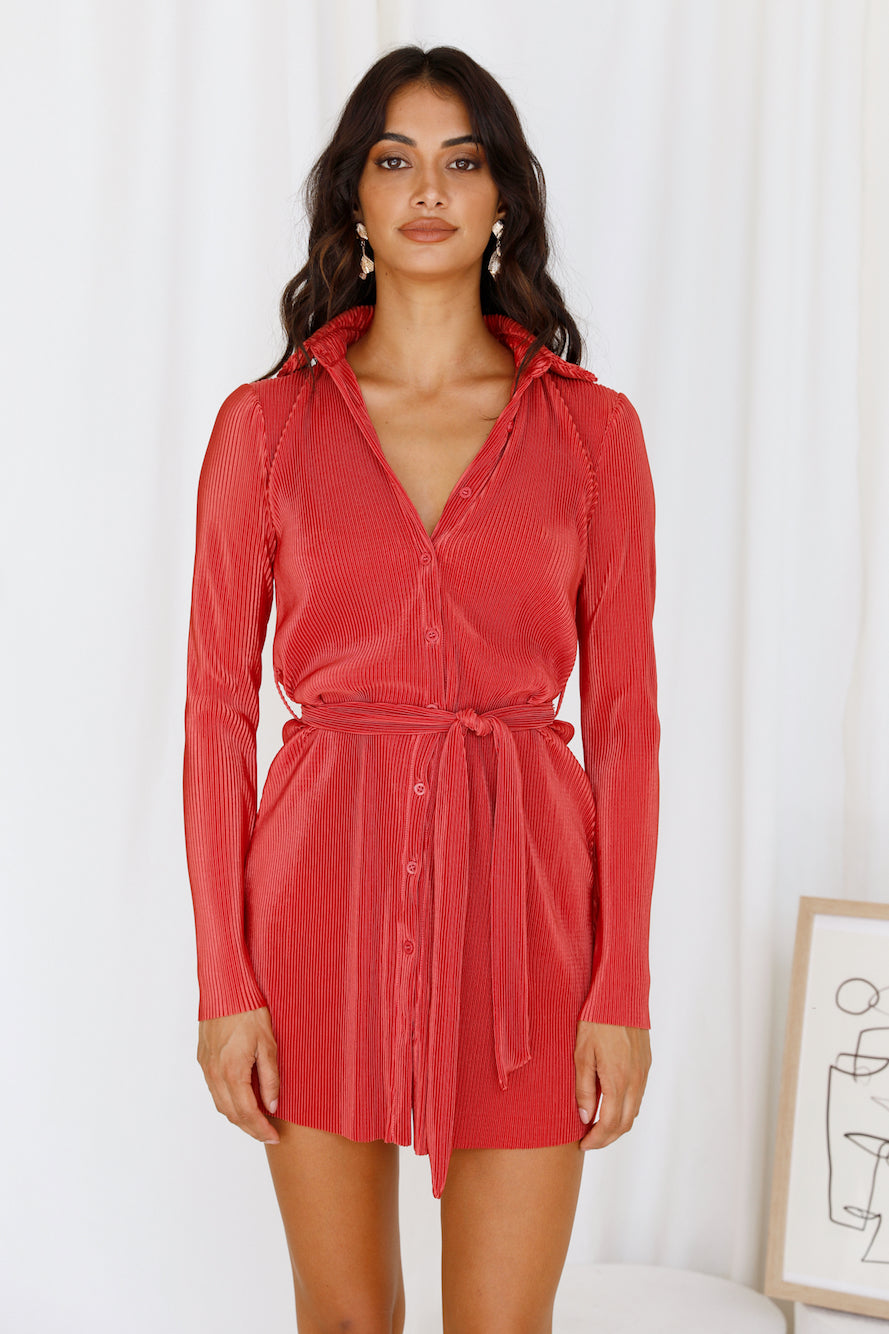 Aricia Dress Red-Roy Dress