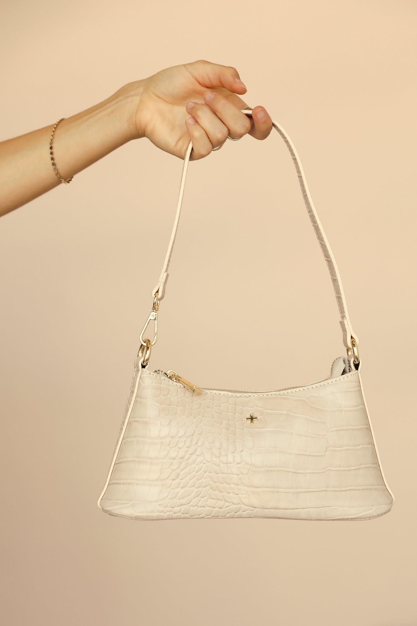 PETA + JAIN Danni Bag Nude Croc-Roy Dress