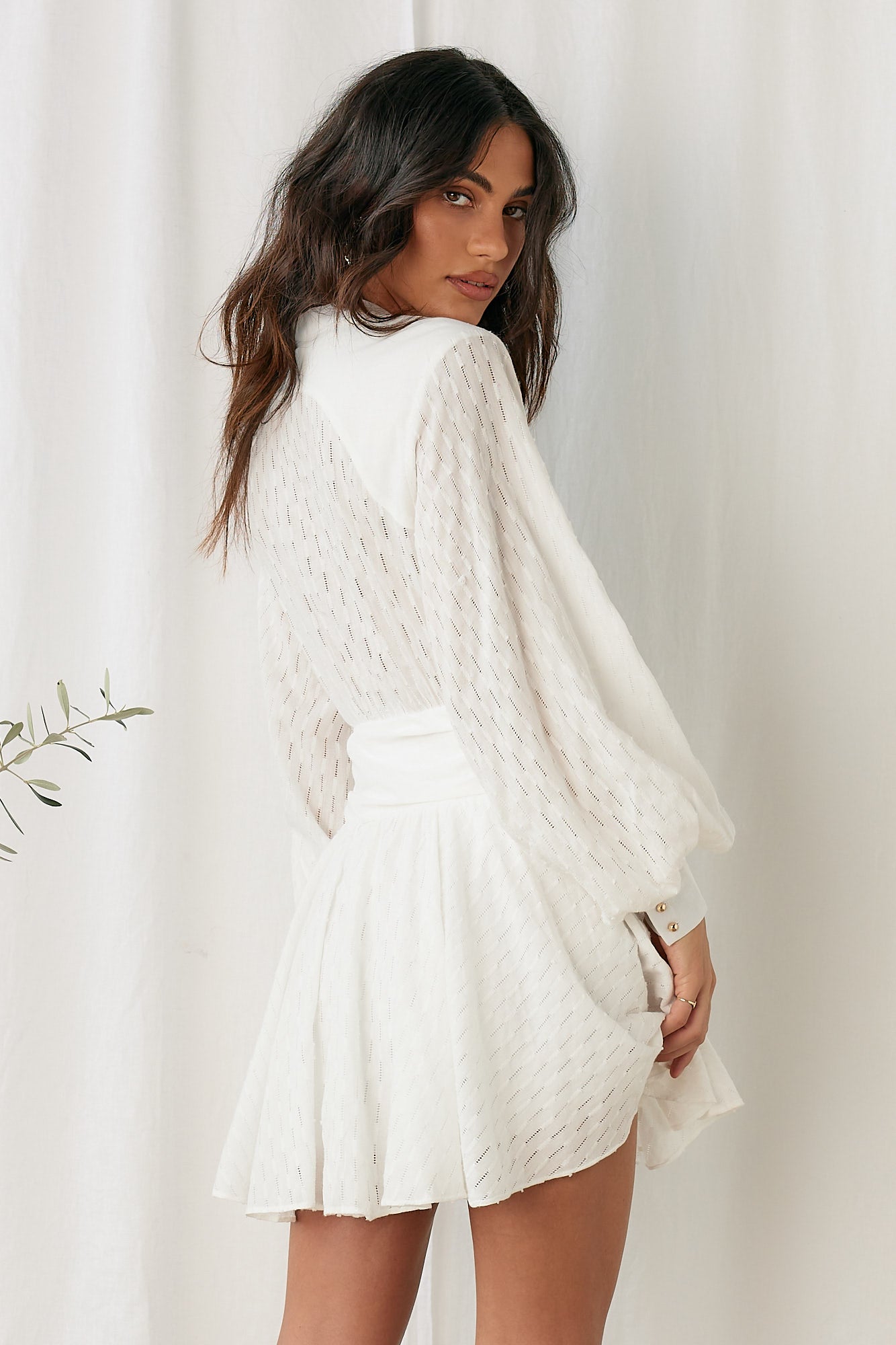 Hall Of Fame Dress White-Roy Dress