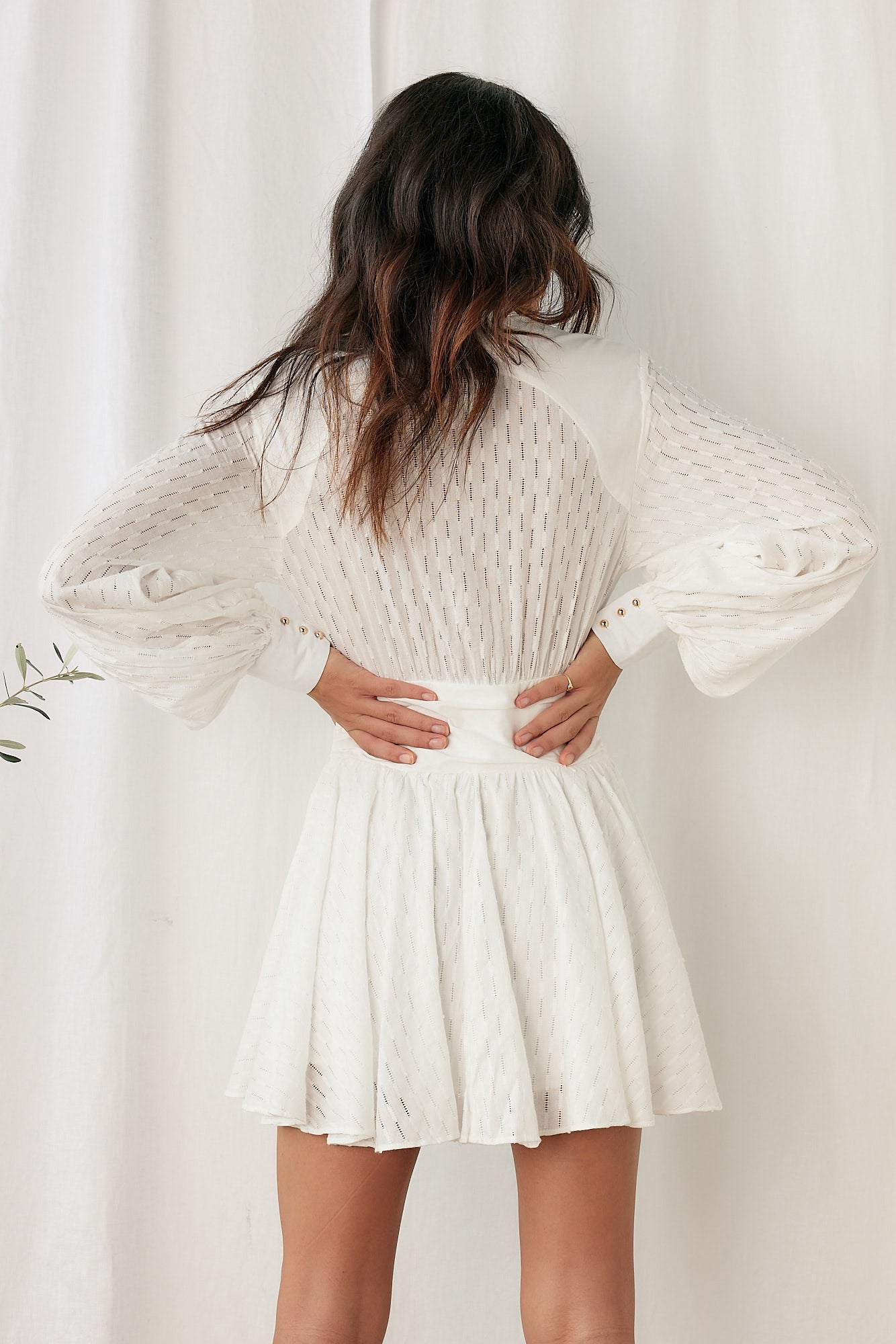 Hall Of Fame Dress White-Roy Dress