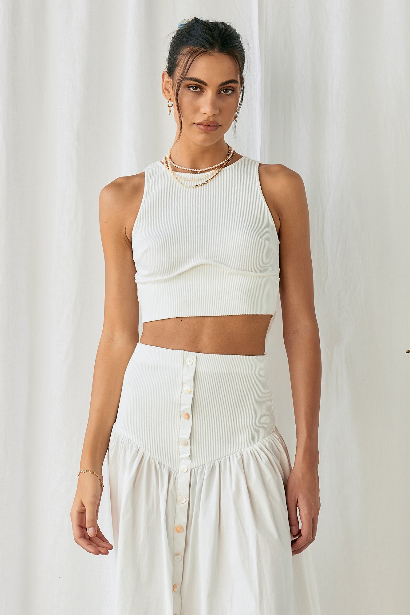 See The Signs Set White-Roy Dress