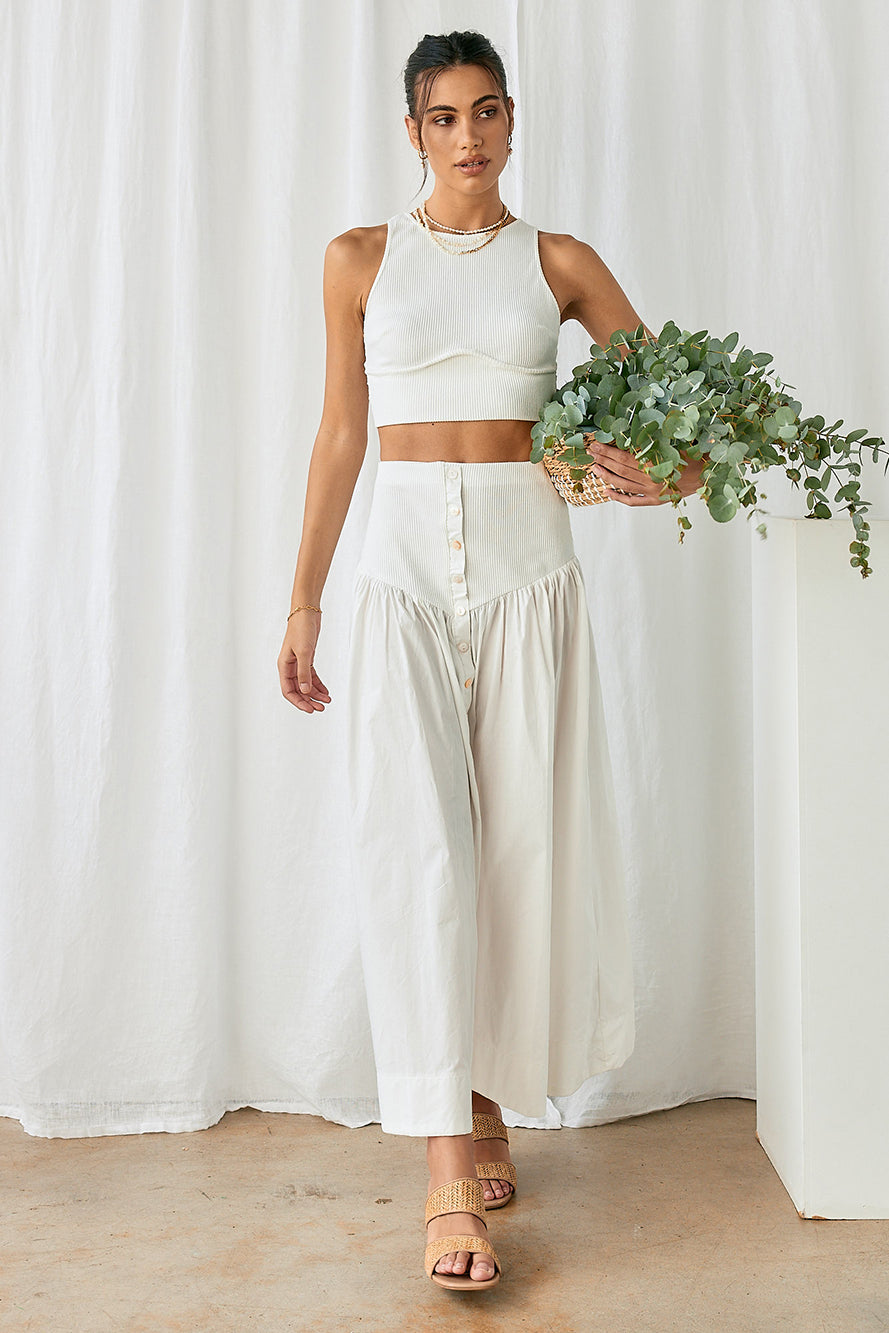 See The Signs Set White-Roy Dress