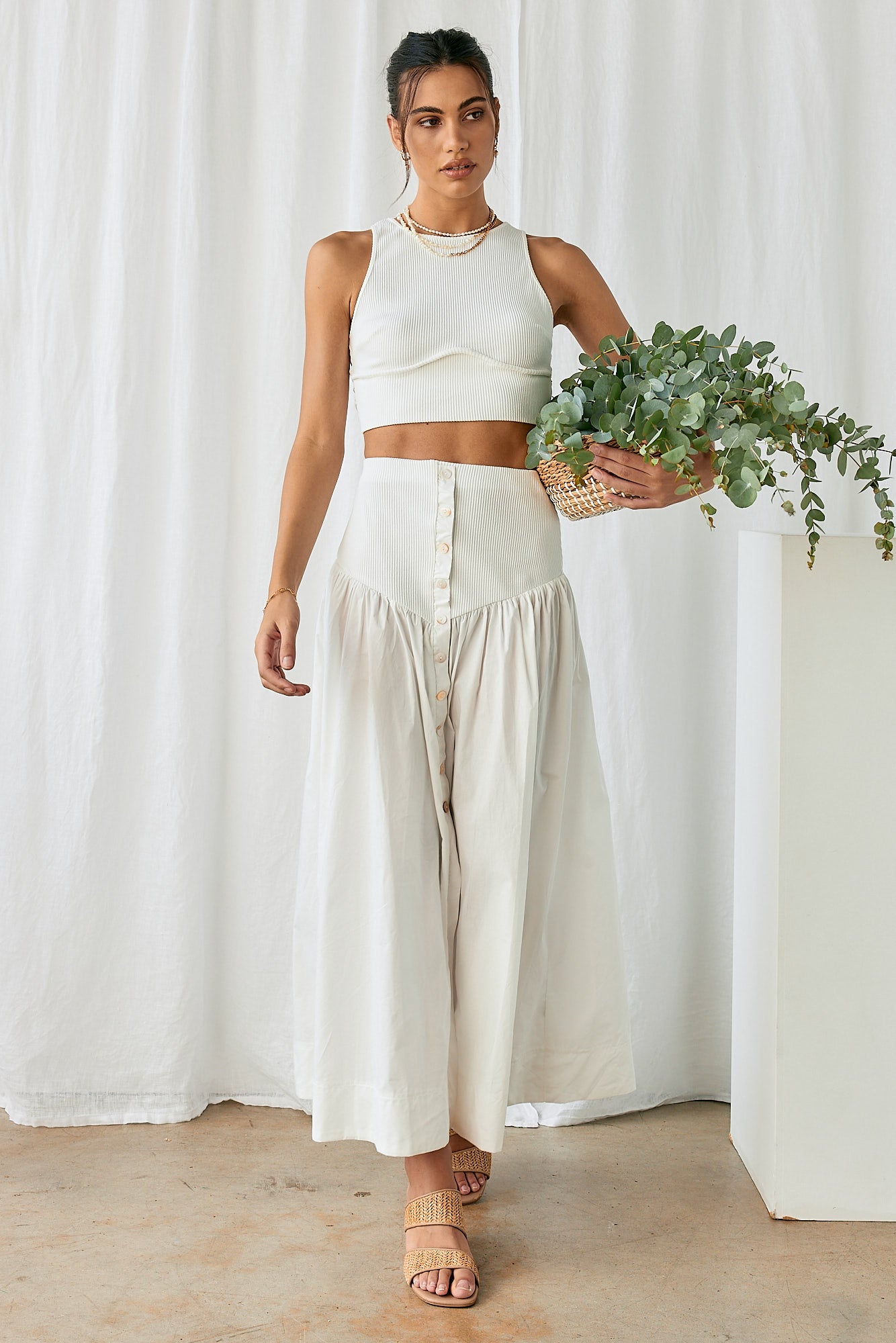 See The Signs Set White-Roy Dress