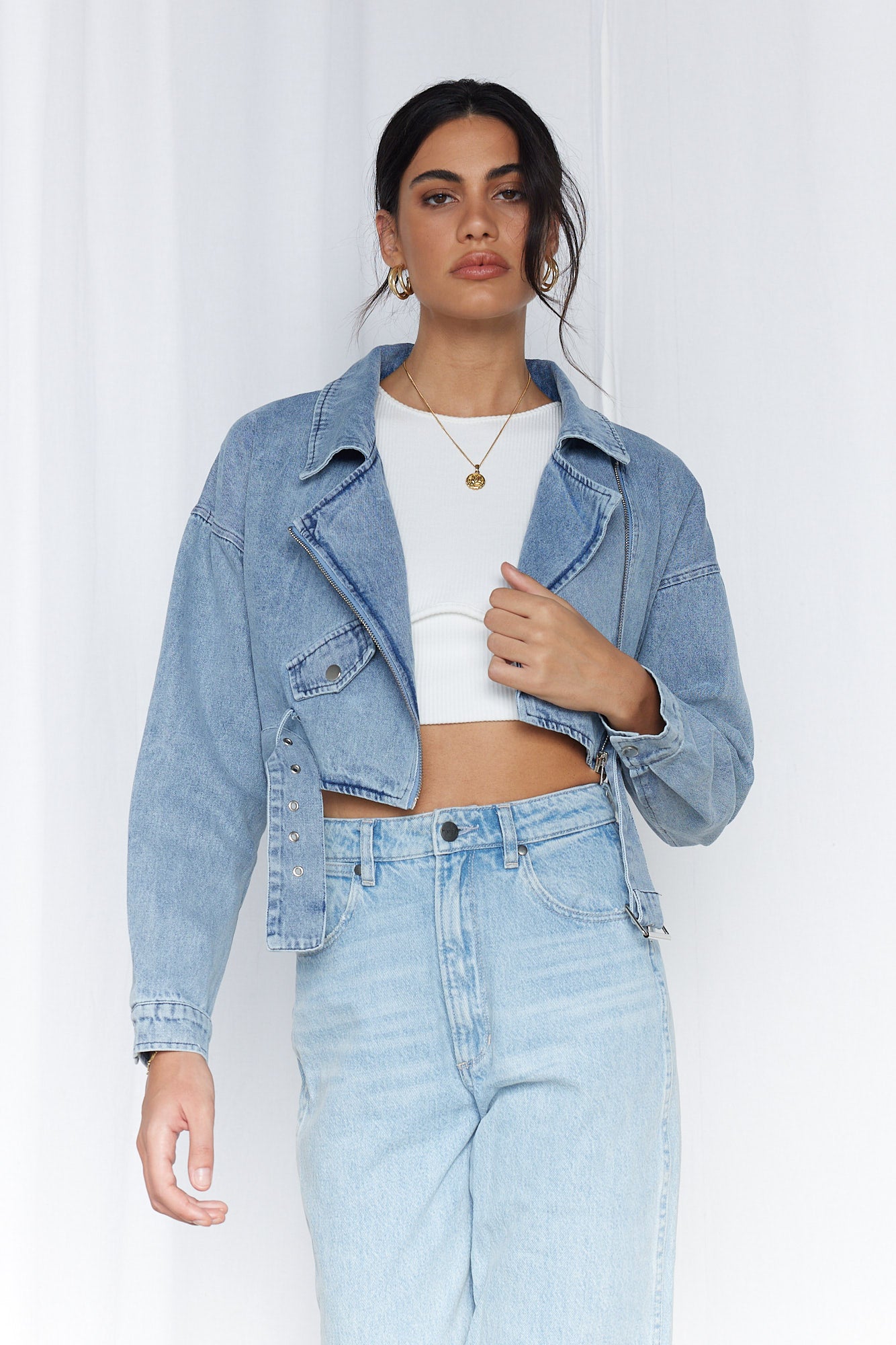 Arena Jacket Blue Denim-Roy Dress