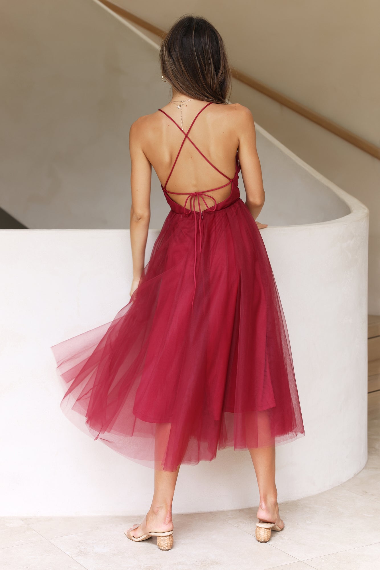 You Gotta Know Maxi Dress Wine-Roy Dress