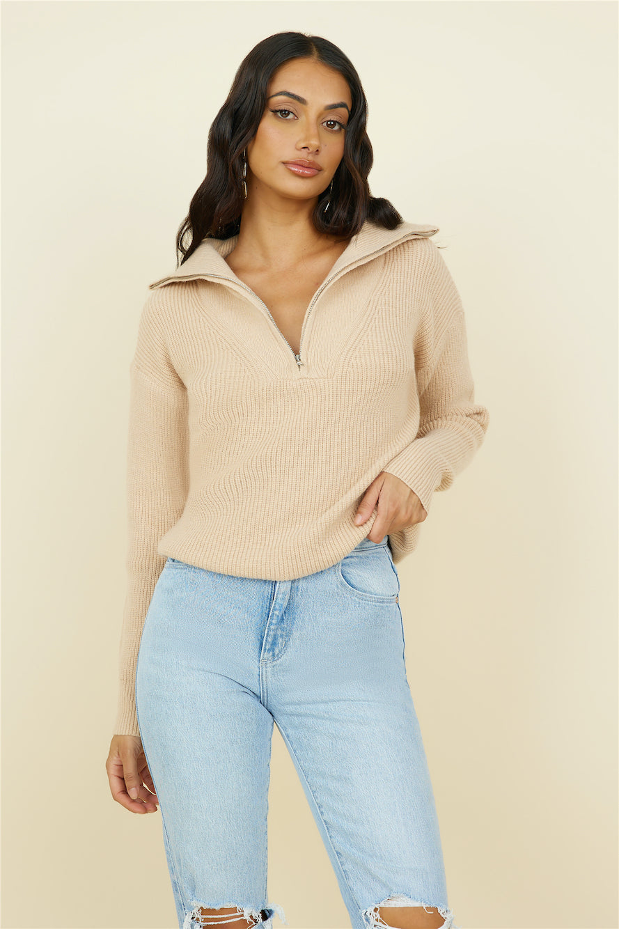 Forever More Knit Brown-Roy Dress