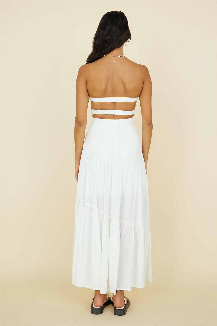 Névé Maxi Dress White-Roy Dress