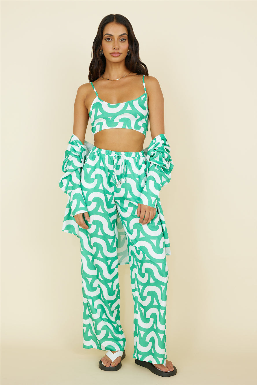 Enchanted Days Pants Green-Roy Dress