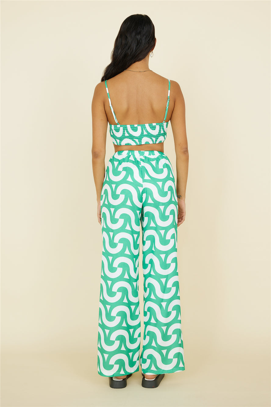 Enchanted Days Pants Green-Roy Dress