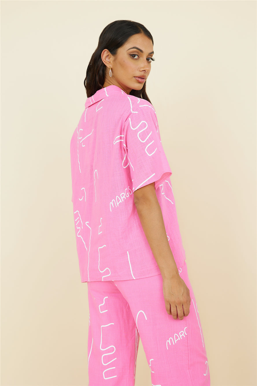 Drinks For Two Set Pink-Roy Dress