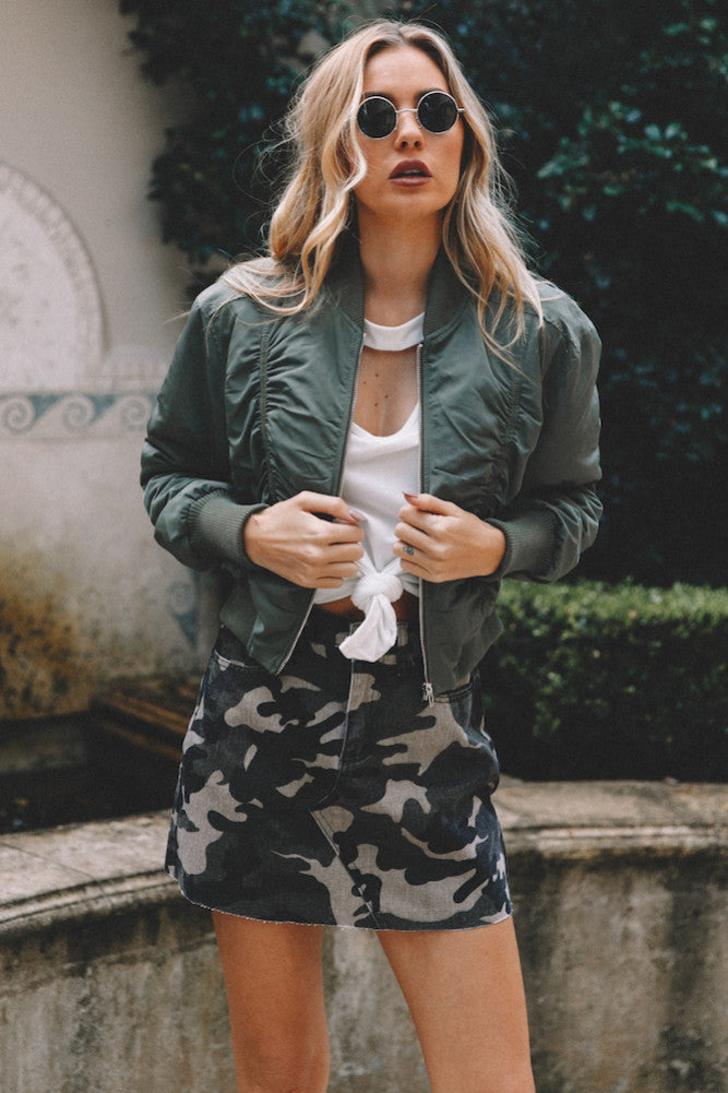 Lightshow Jacket Khaki-Roy Dress