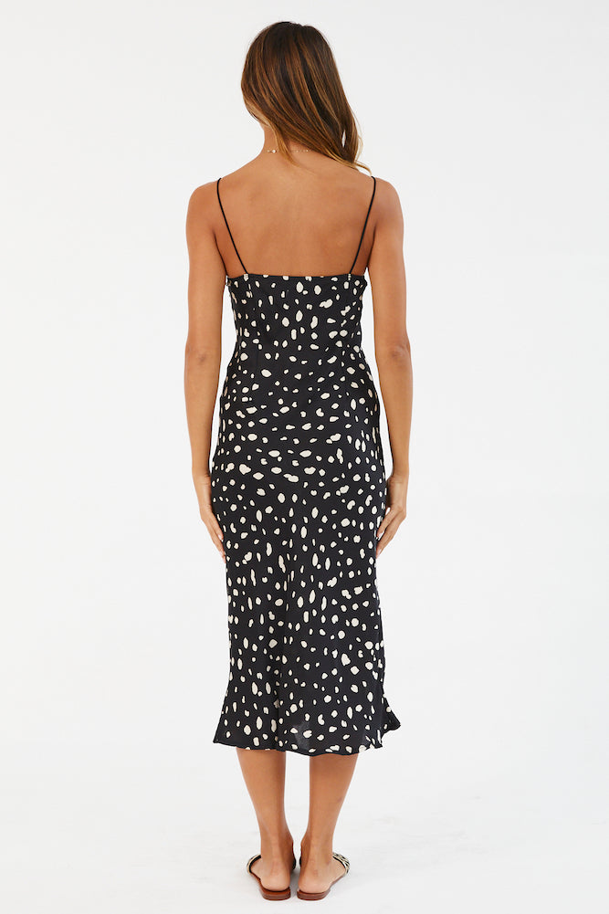 Rolling Straight Midi Dress-Roy Dress