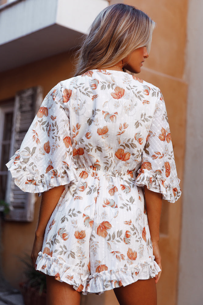 Blooming Days Romper-Roy Dress