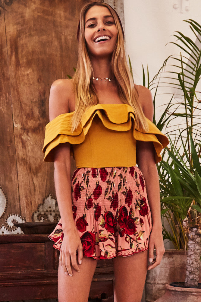 Algarve Crop Top Mango-Roy Dress