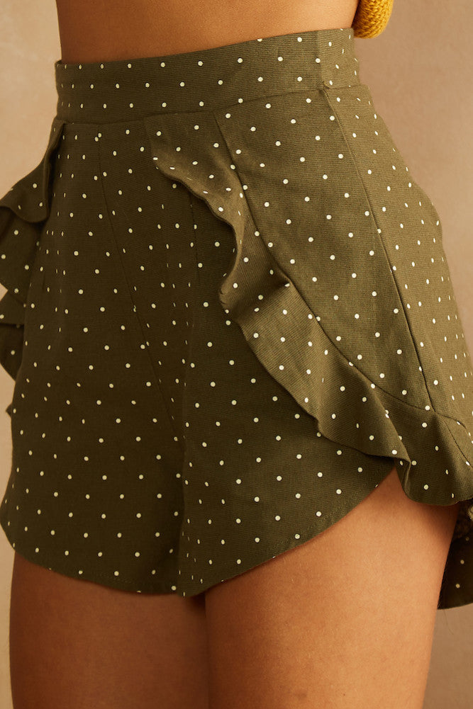 Jazz Age Shorts Khaki-Roy Dress