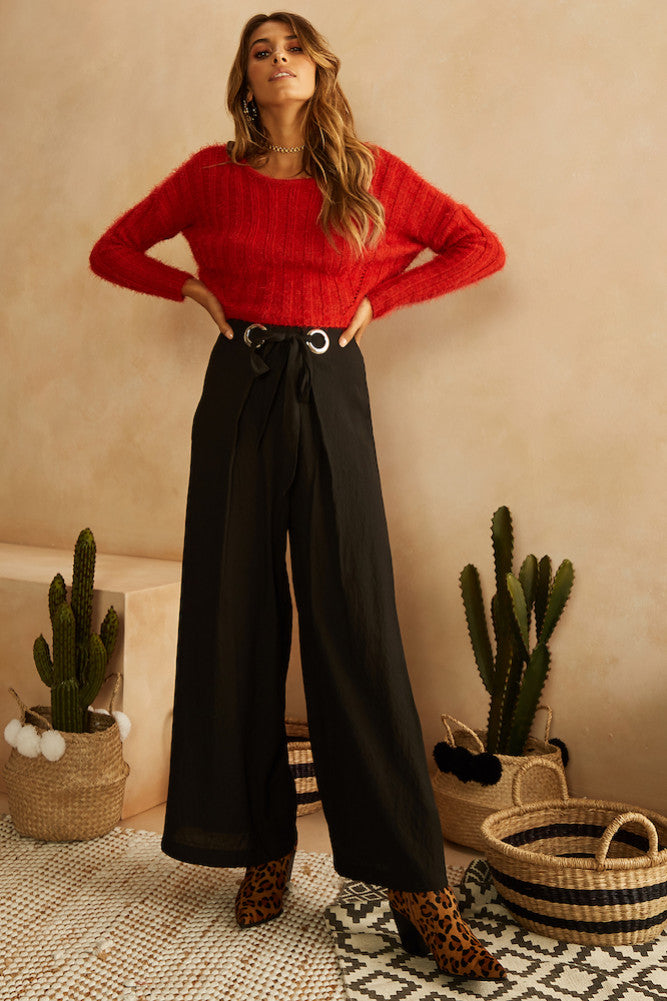 After The Storm Pants Black-Roy Dress