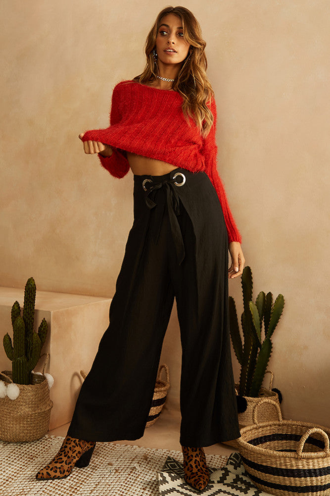 After The Storm Pants Black-Roy Dress