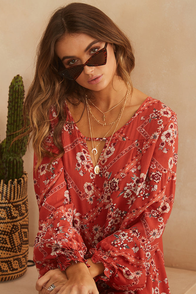 Birds Of A Feather Sunglasses Brown-Roy Dress