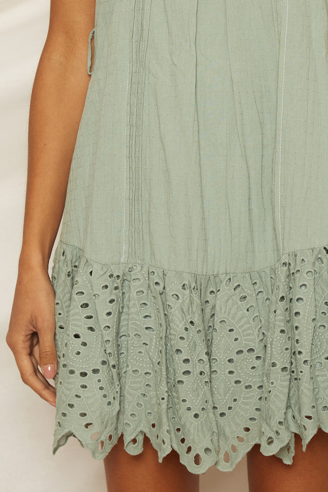 Connect Dress Sage-Roy Dress