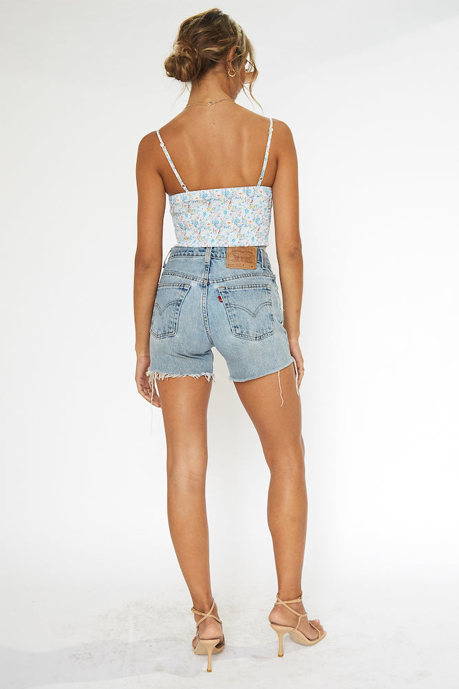 European Escapade Crop Top-Roy Dress