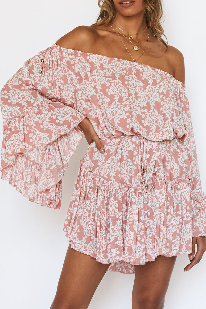 Bow And Arrow Dress Blush-Roy Dress