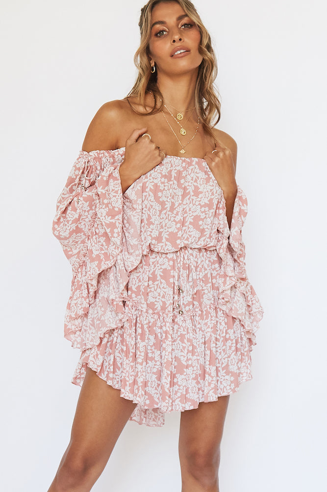 Bow And Arrow Dress Blush-Roy Dress