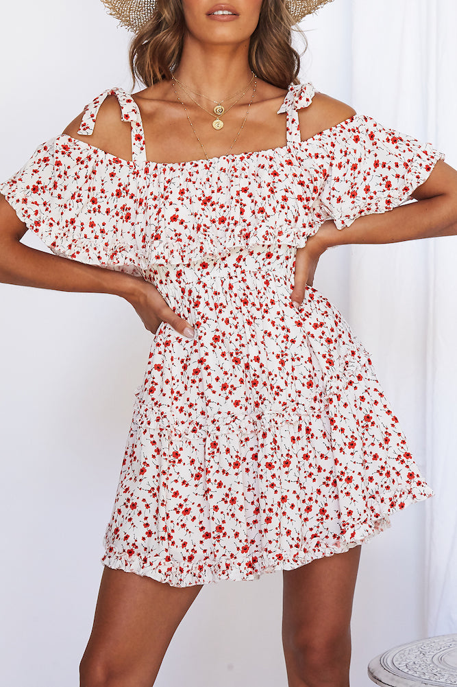 Coquelicot Dress White-Roy Dress