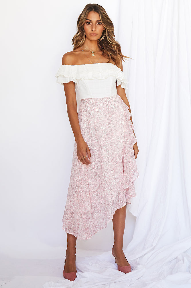 Eye Catcher Crop Top White-Roy Dress