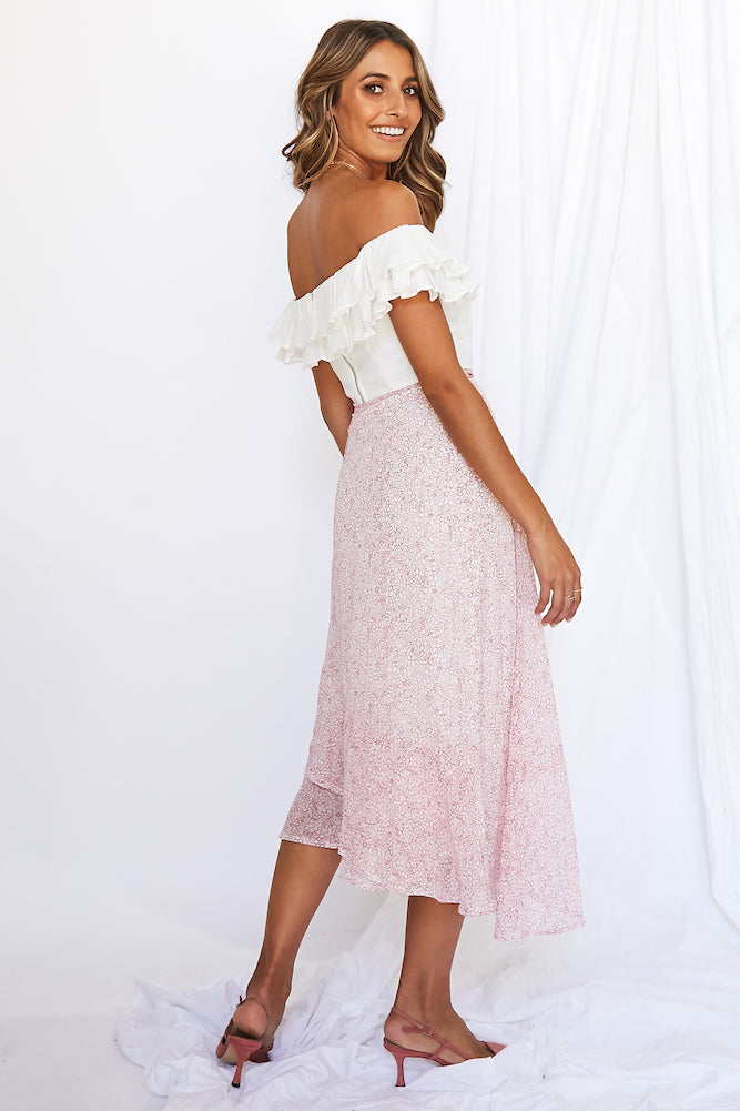 Eye Catcher Crop Top White-Roy Dress