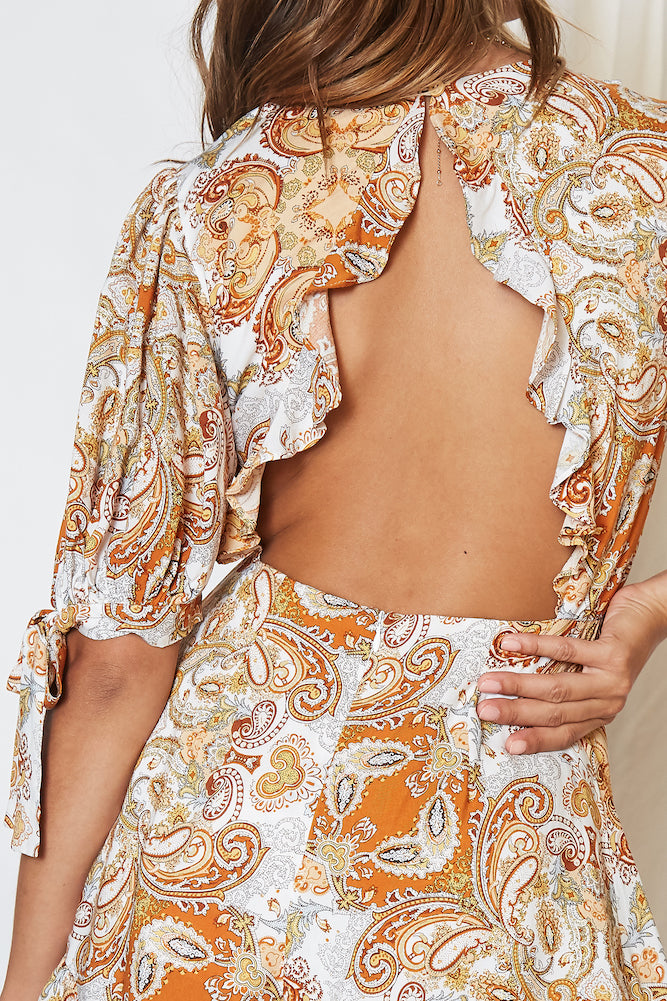 Bonita Romper Mustard-Roy Dress