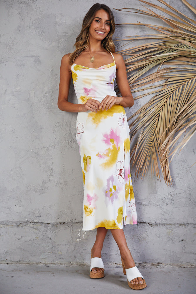 Inner Soul Midi Dress-Roy Dress