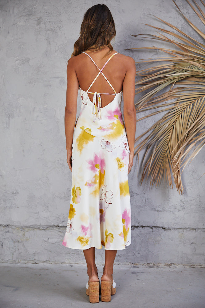 Inner Soul Midi Dress-Roy Dress