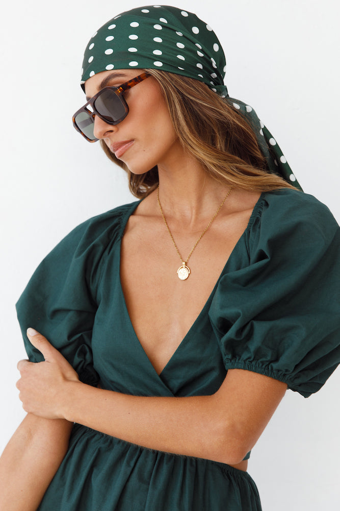 BANBÉ The Moss Sunglasses Havana Green-Roy Dress