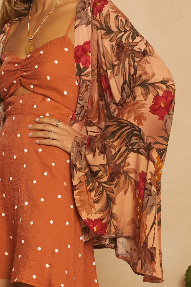 El Matador Kimono-Roy Dress