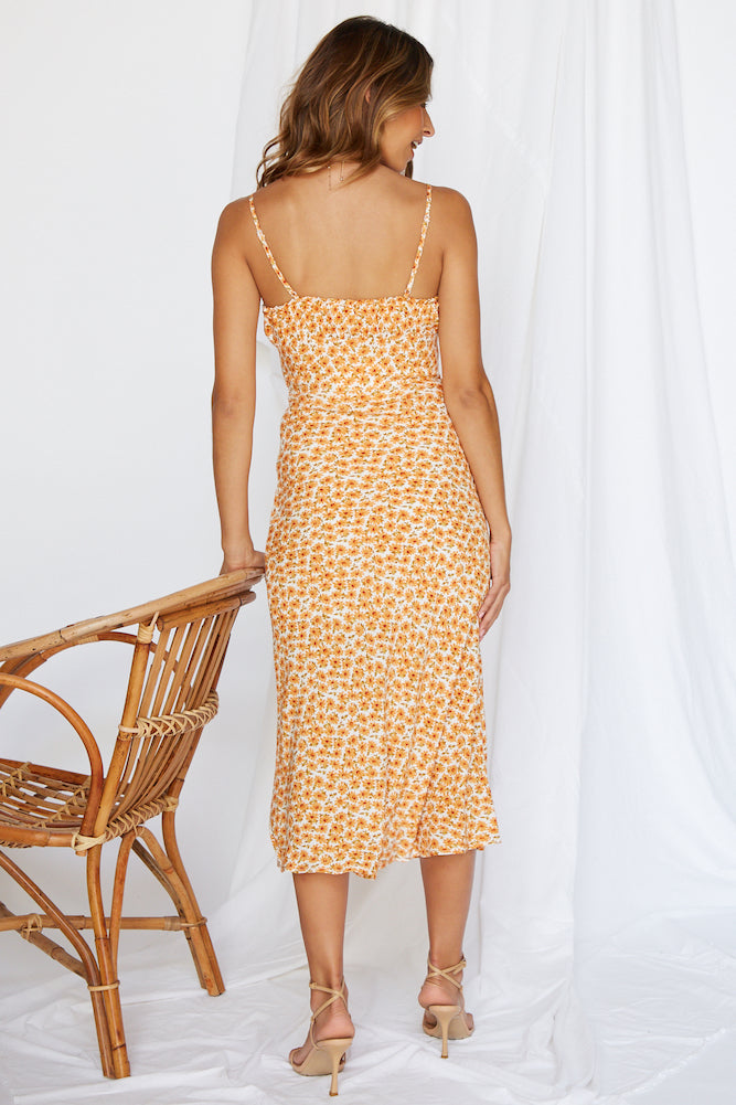 Bohemian Market Midi Dress-Roy Dress