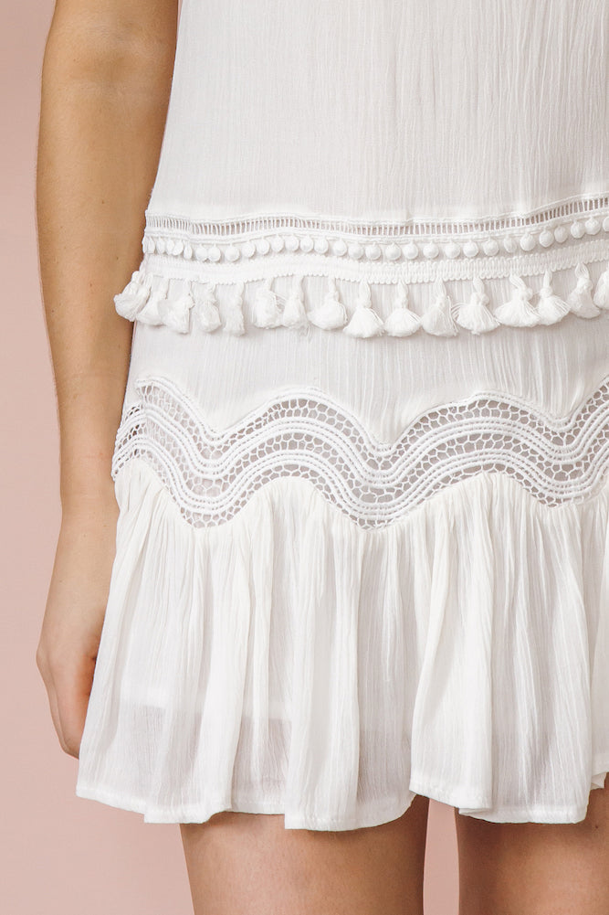 Balinese Dress White-Roy Dress