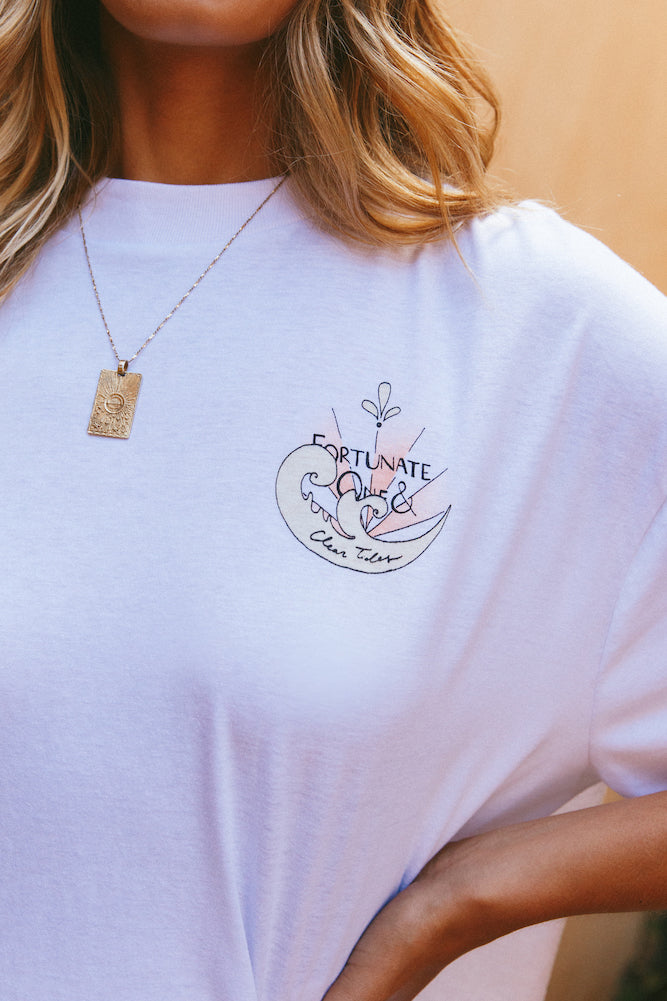 Wave Charity Tee-Roy Dress