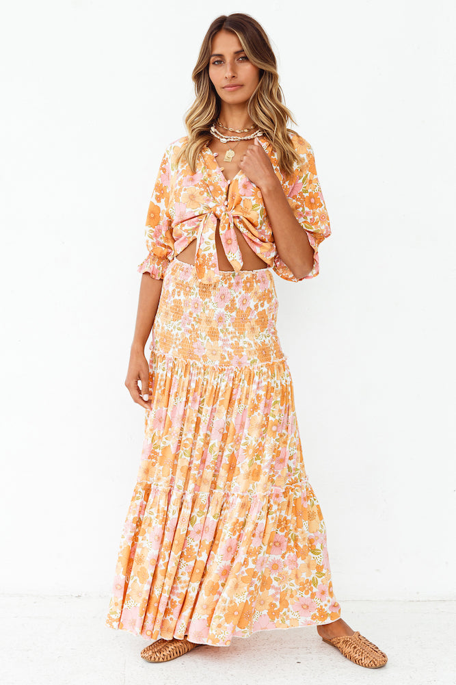 Alcala Maxi Skirt-Roy Dress