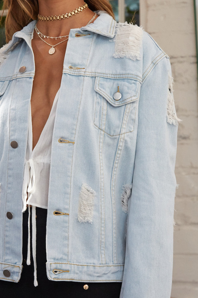 Cobain Jacket Light Denim-Roy Dress