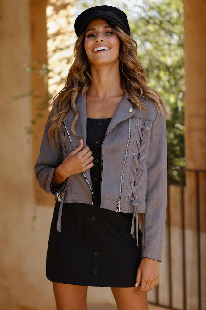 Avalon Jacket Grey-Roy Dress