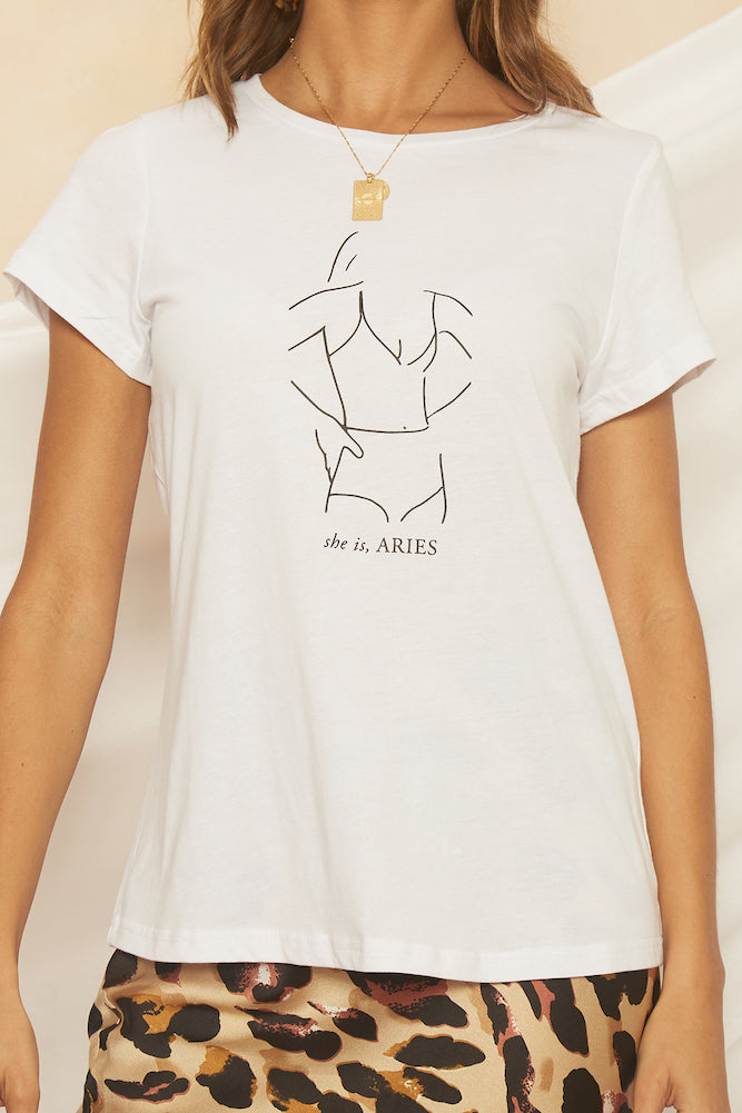 She Is Aries Tee-Roy Dress