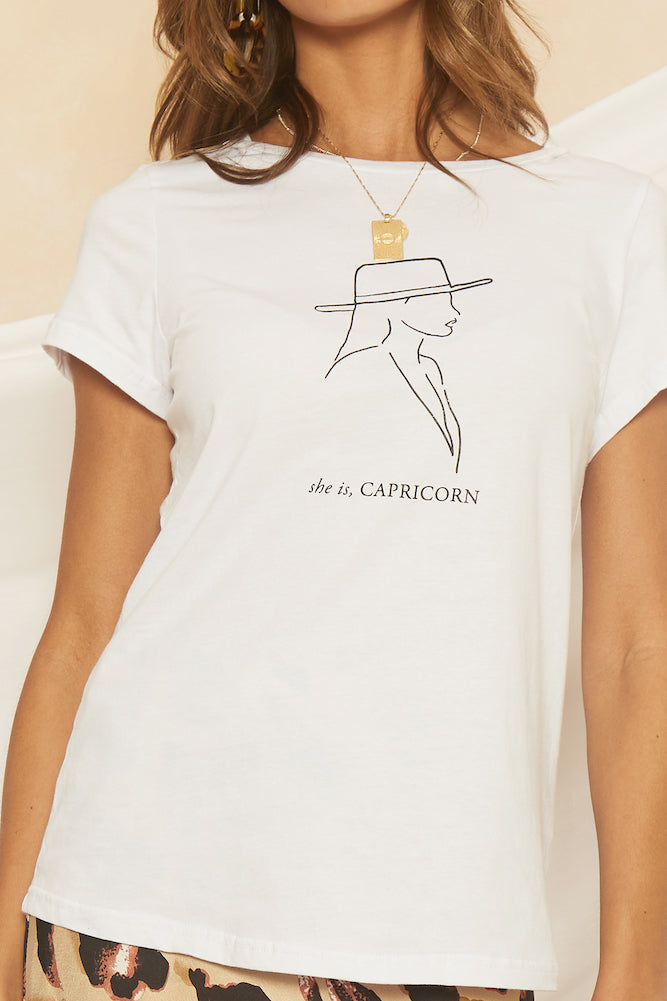 She Is Capricorn Tee-Roy Dress