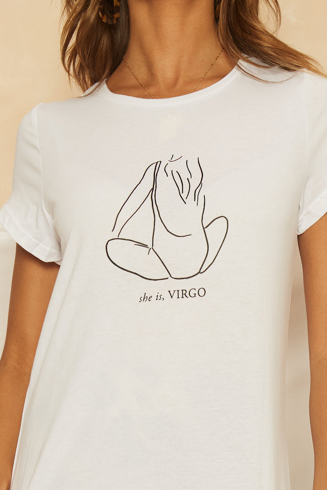 She Is Virgo Tee-Roy Dress
