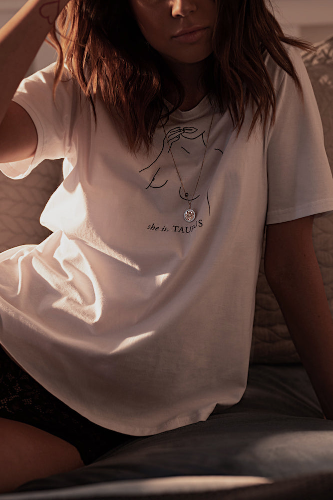 She Is Taurus Tee-Roy Dress